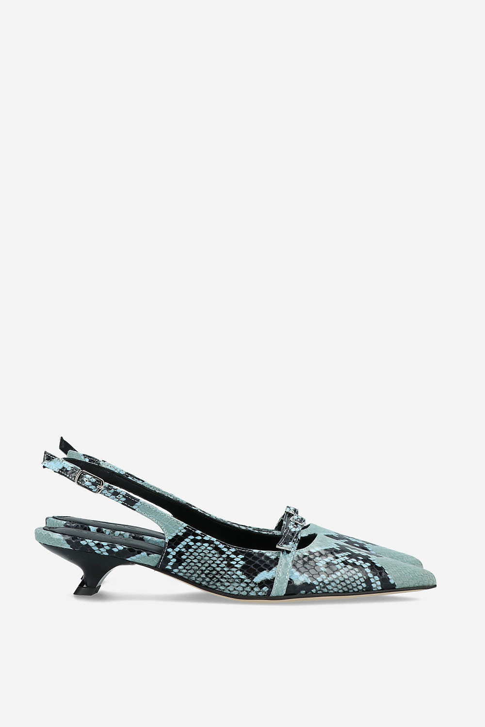 Wild Thoughts leather slingbacks