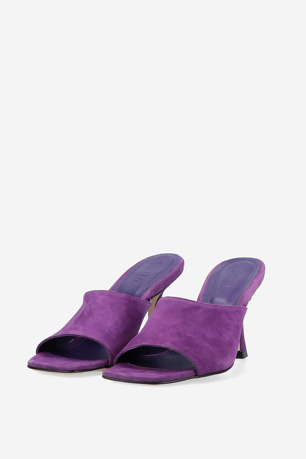 Vienna suede heeled sandals