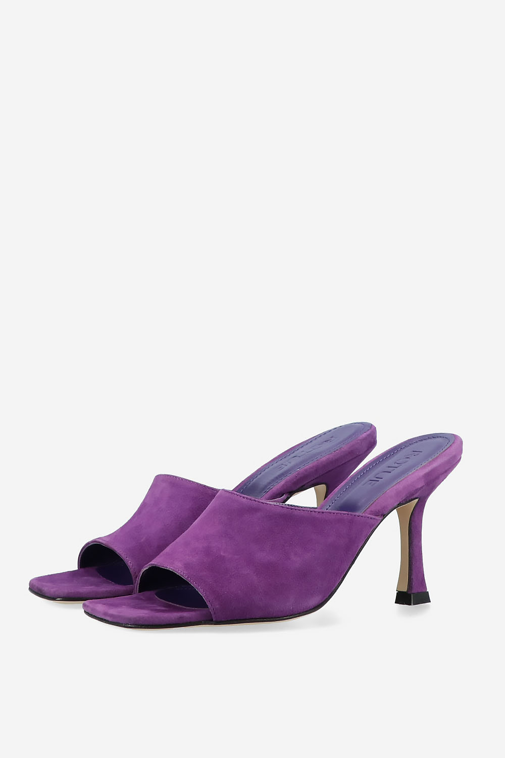 Vienna suede heeled sandals