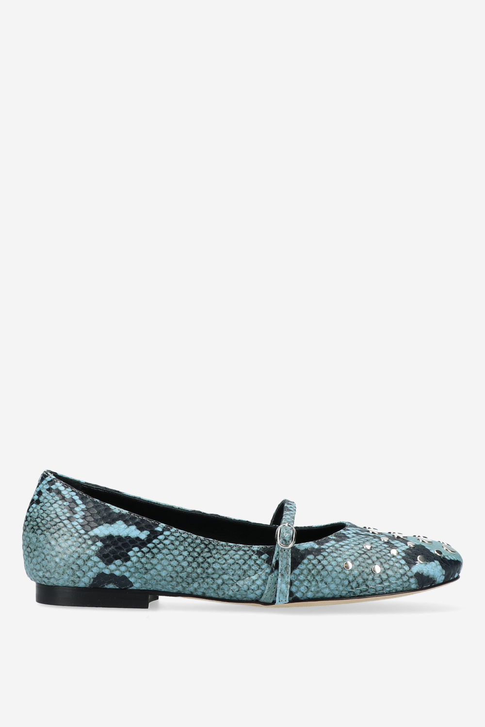Rotue - Robbery pitone studded ballerinas