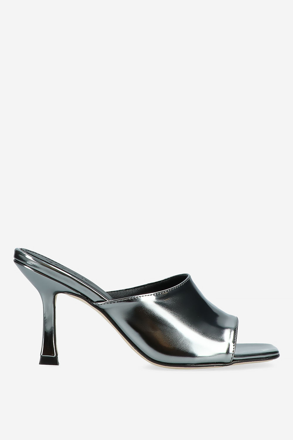 Rotue - Vienna metallic leather heeled sandals