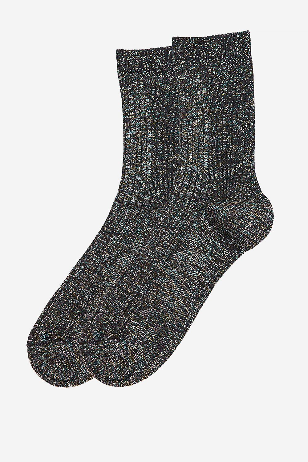 ALTO - Zoe lurex ribbed socks