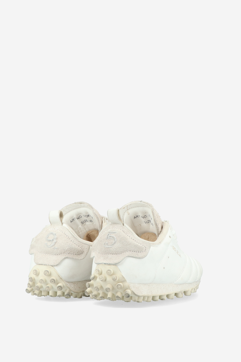 Sokker used leather sneakers