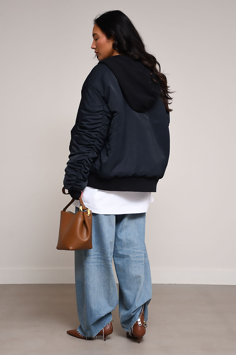 MA1 reversible hooded bomber