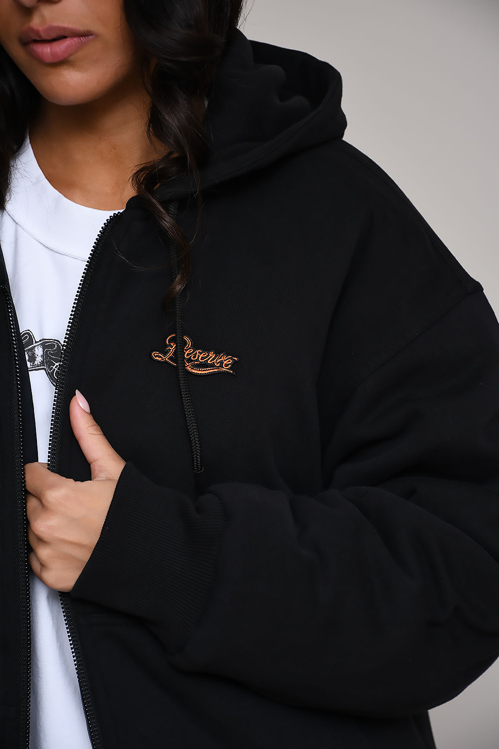 MA1 reversible hooded bomber