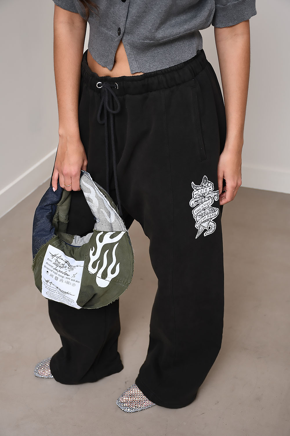 Dagger oversized sweatpants