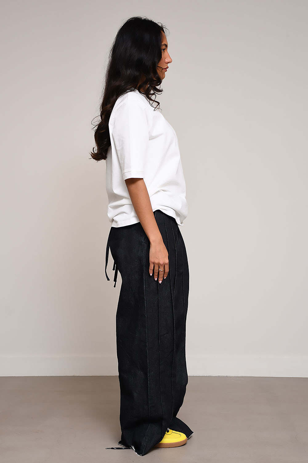 Reservé boys - Pleated black denim