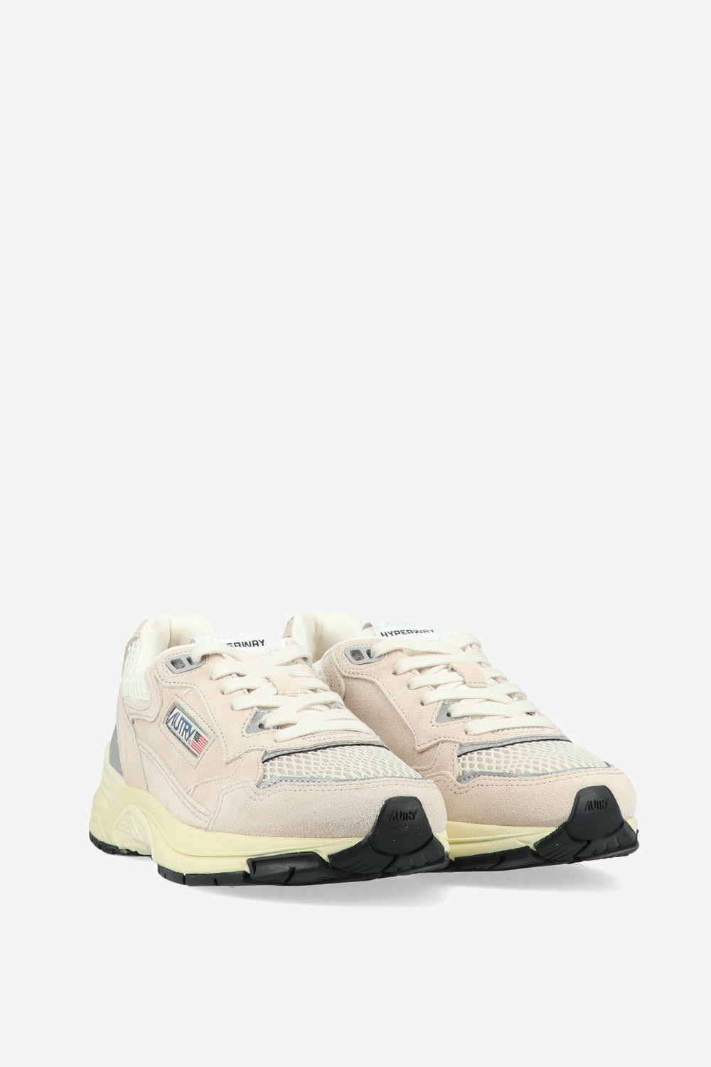 Hyperway suede sneakers