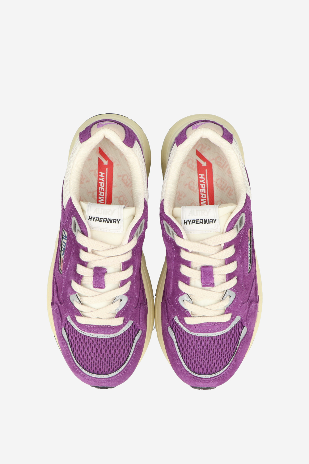 Hyperway suede sneakers