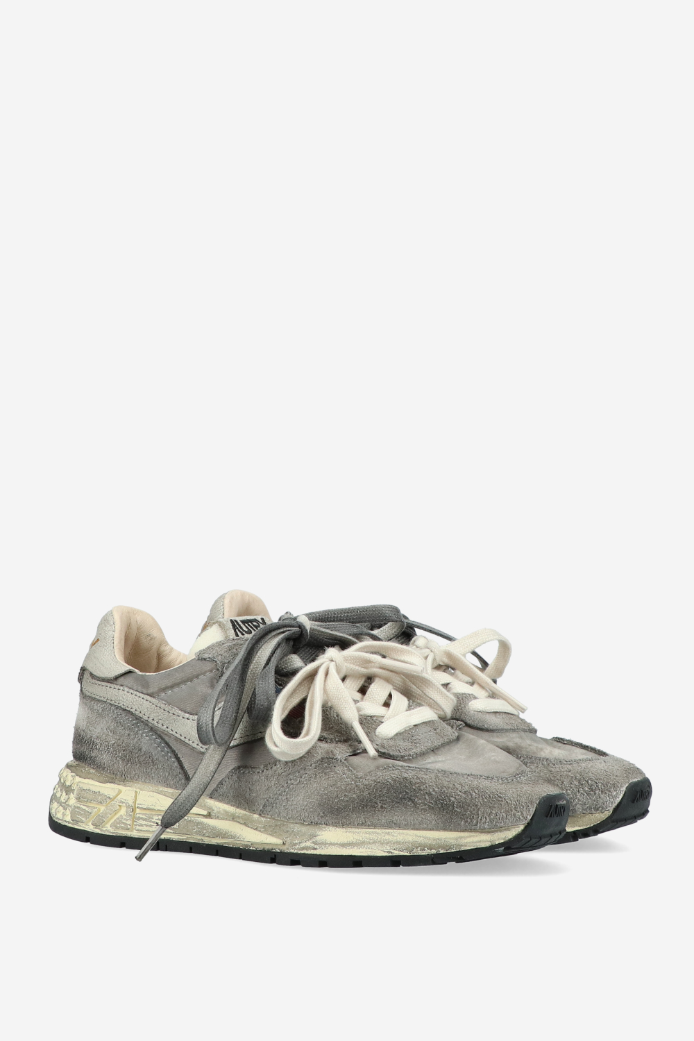 Autry - Reelwind super vintage leather sneakers