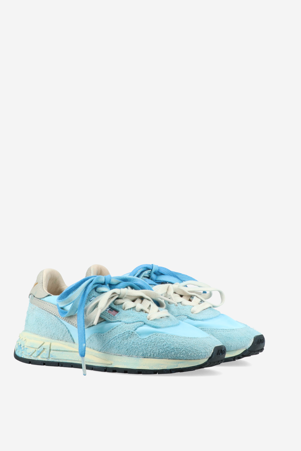 Autry - Reelwind super vintage leather sneakers