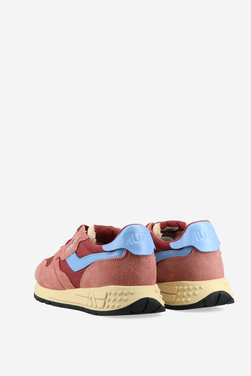 Reelwind low suede mesh sneakers