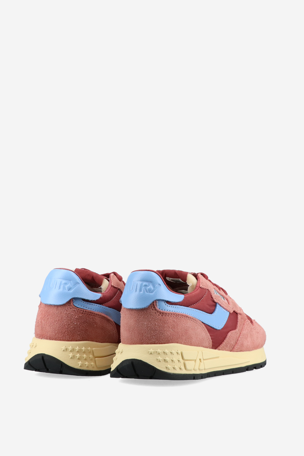 Reelwind low suede mesh sneakers