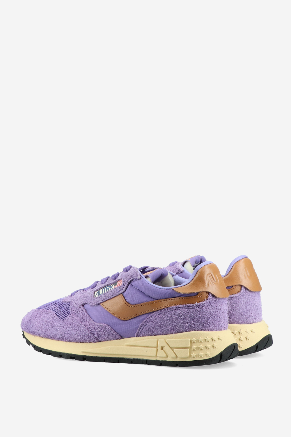 Reelwind low suede mesh sneakers