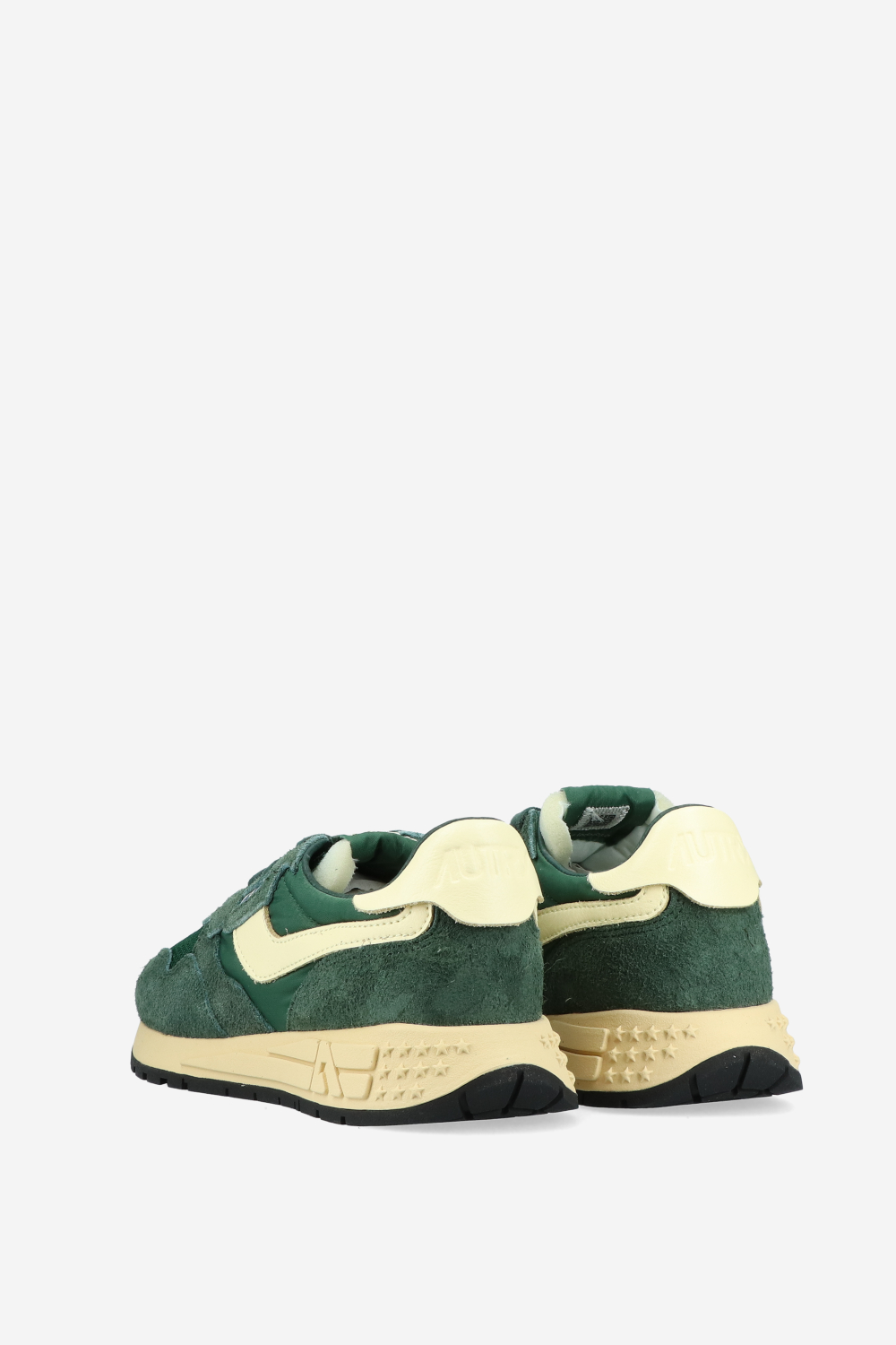 Reelwind low suede mesh sneakers