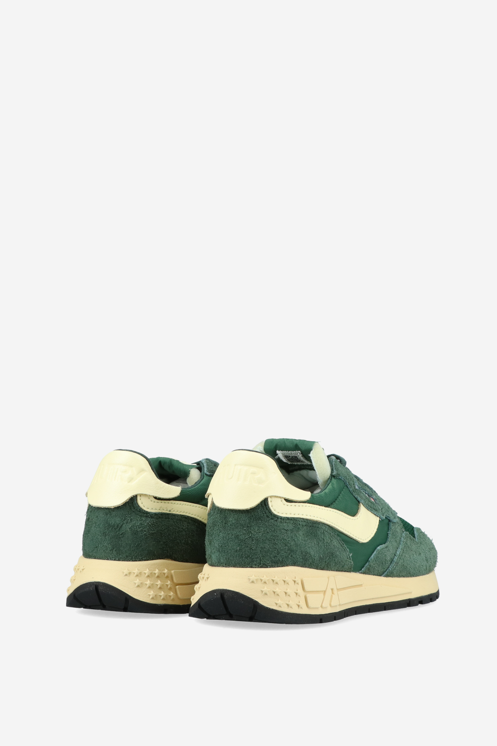 Reelwind low suede mesh sneakers