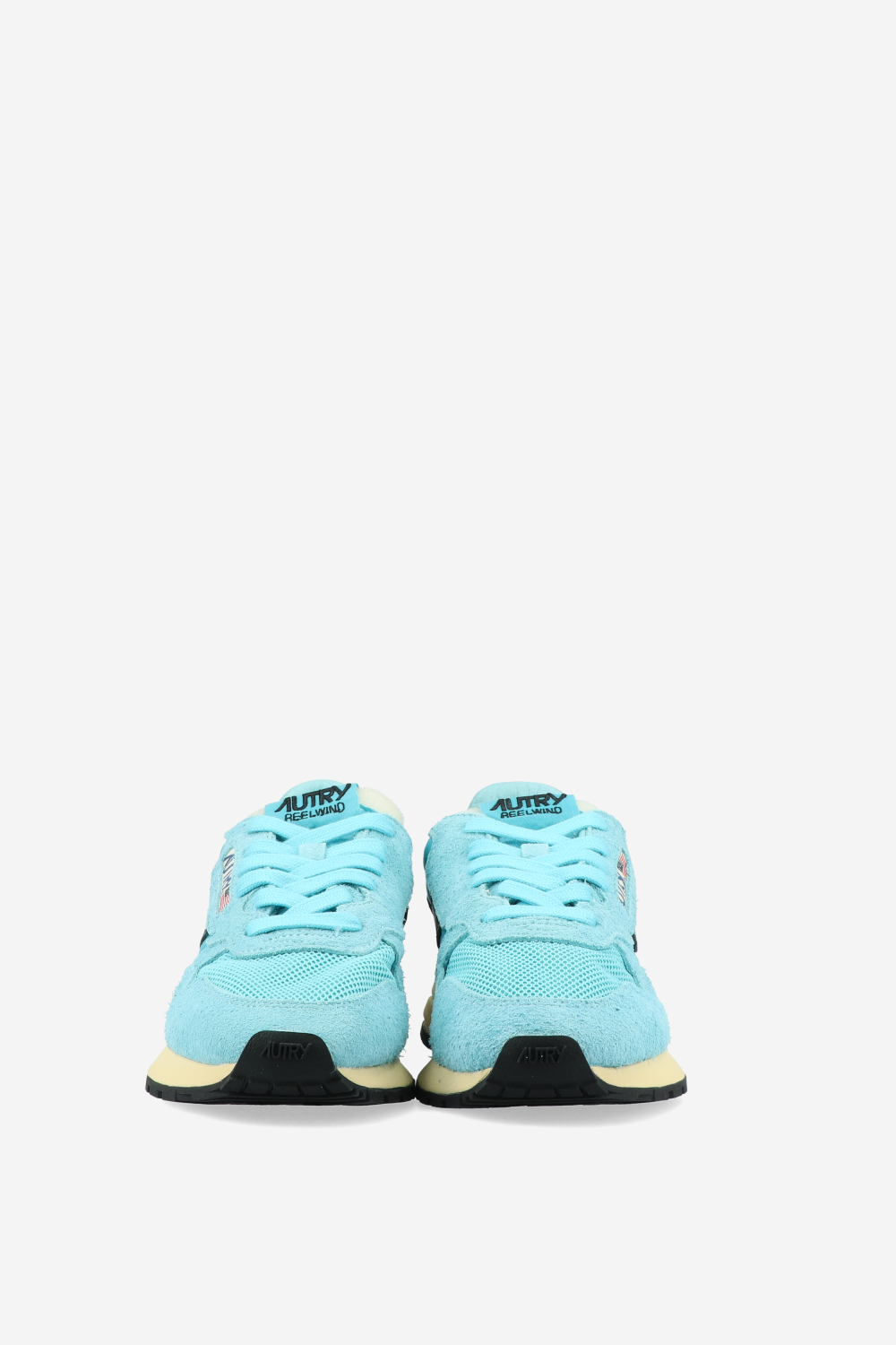 Reelwind low suede mesh sneakers