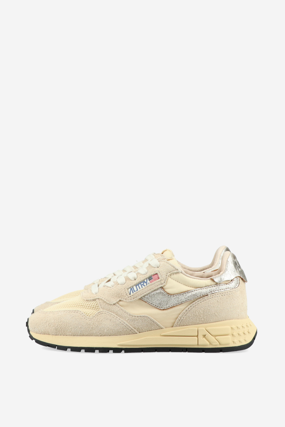 Reelwind low suede mesh sneakers