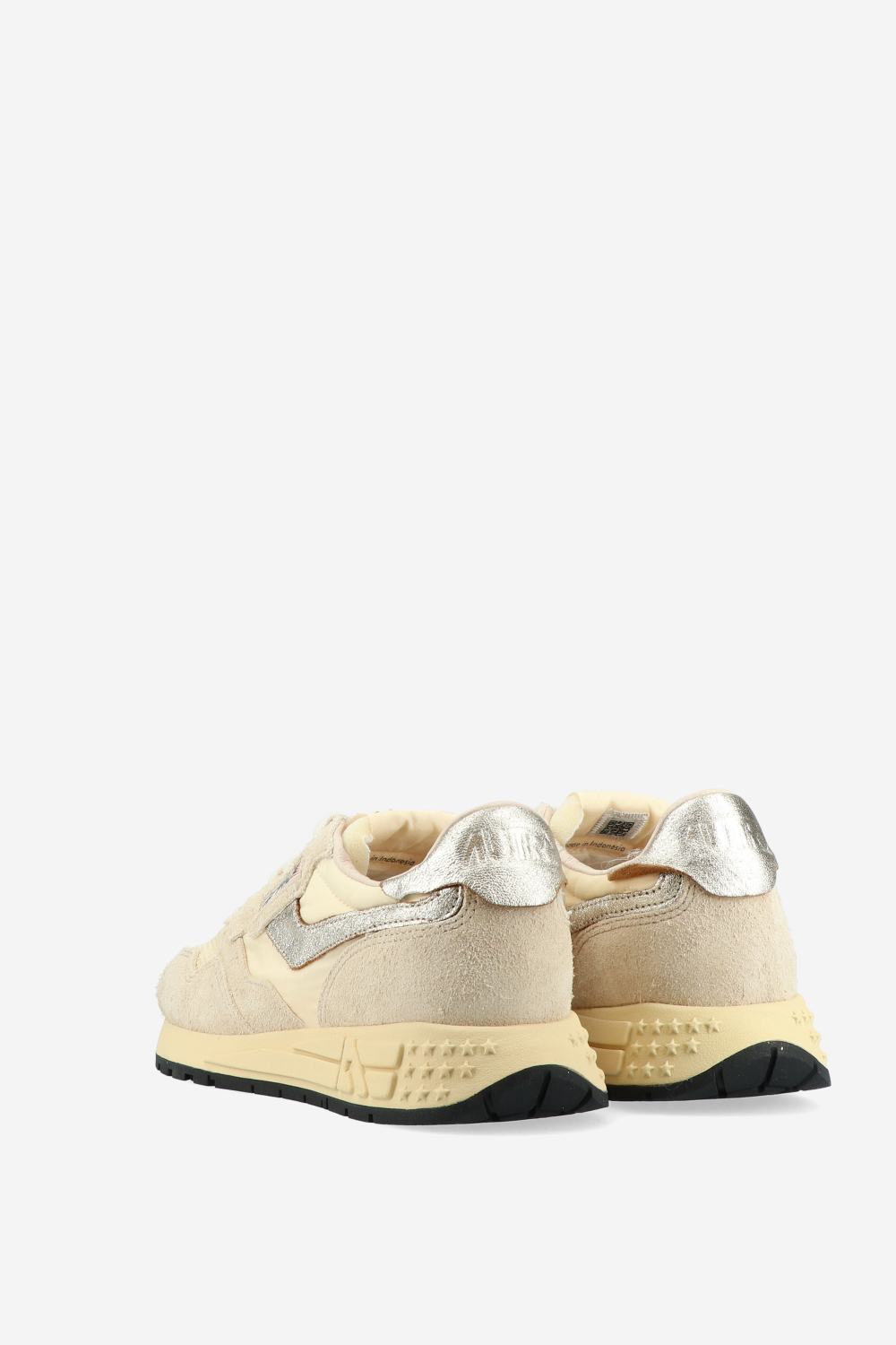 Reelwind low suede mesh sneakers