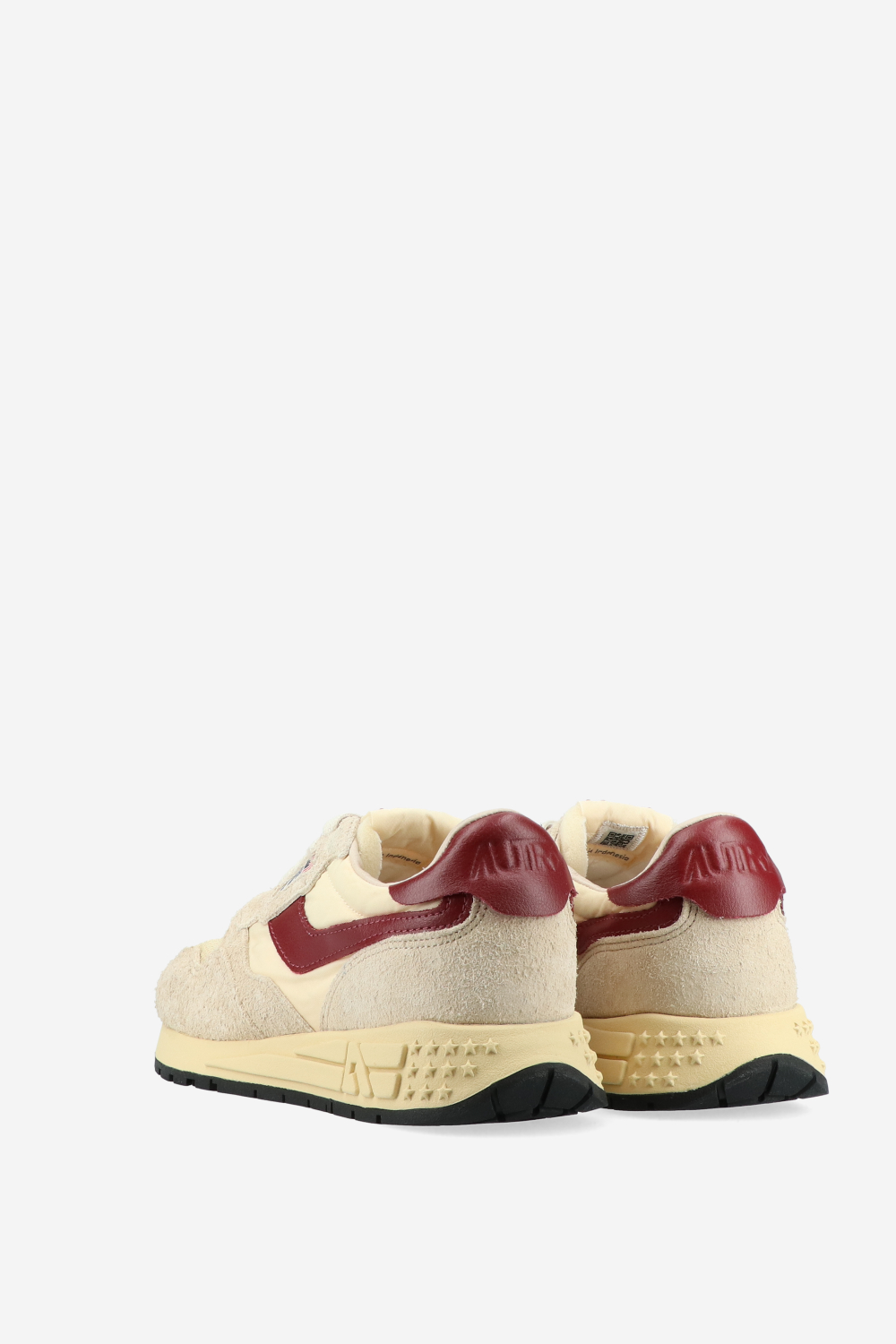 Reelwind low suede mesh sneakers