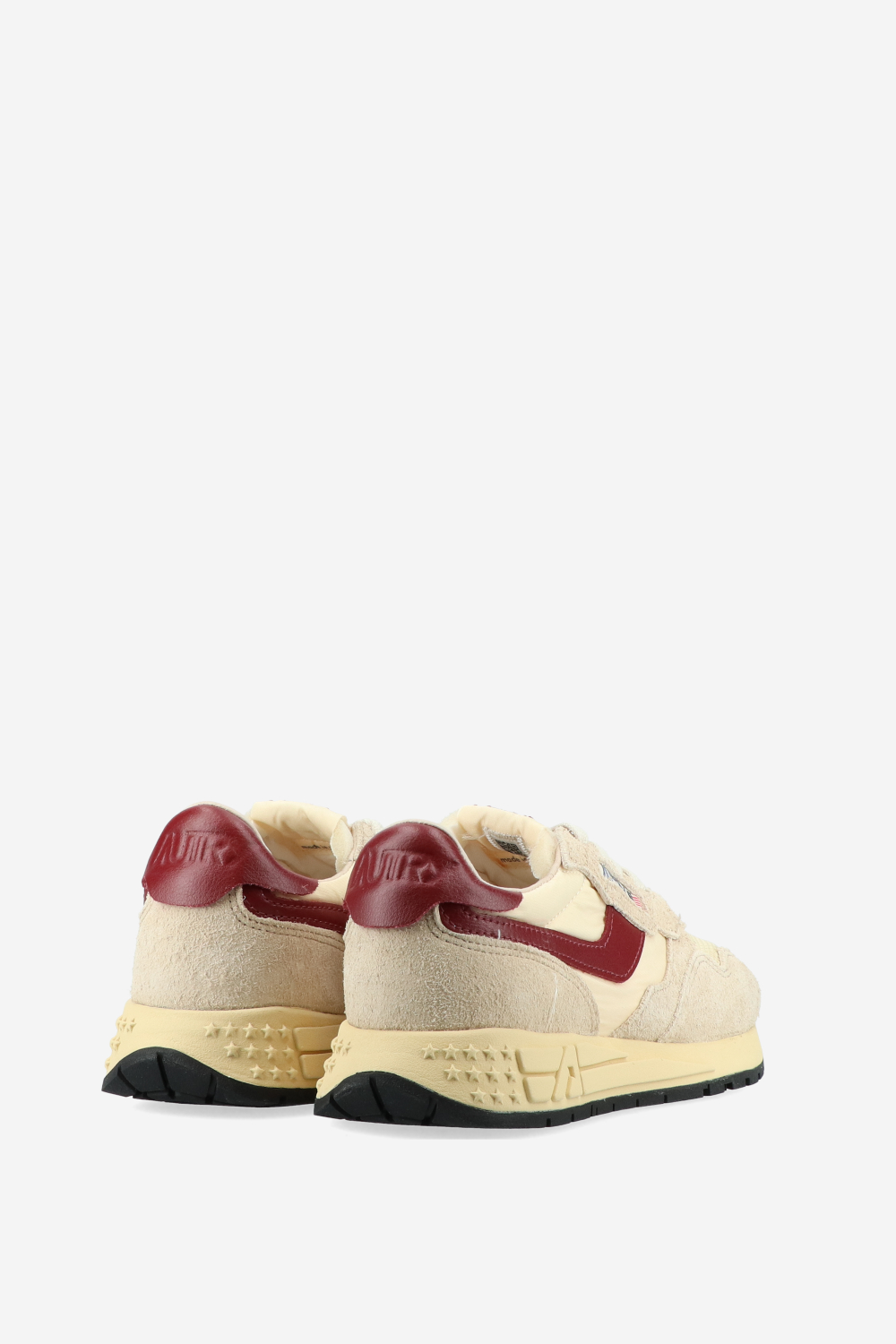 Reelwind low suede mesh sneakers