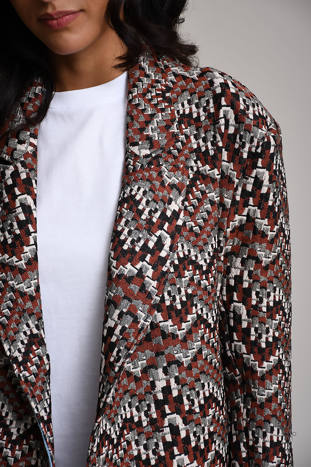 Monta printed blazer