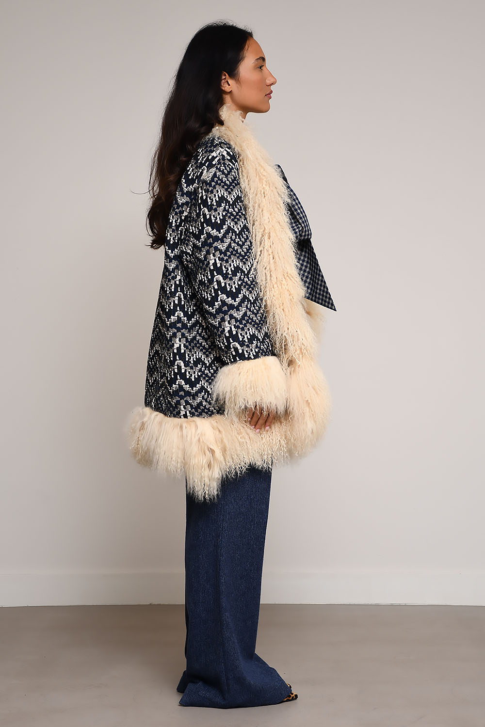 AVDW - Monta mongolian fur long coat