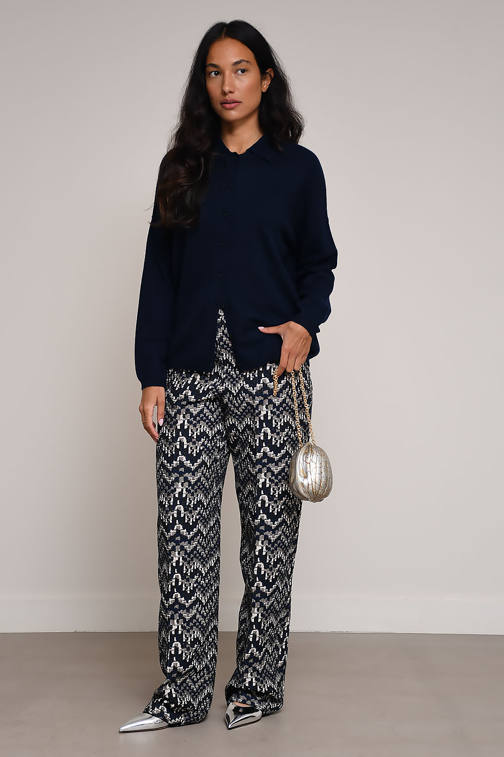 AVDW - Monta fitted printed pantalon