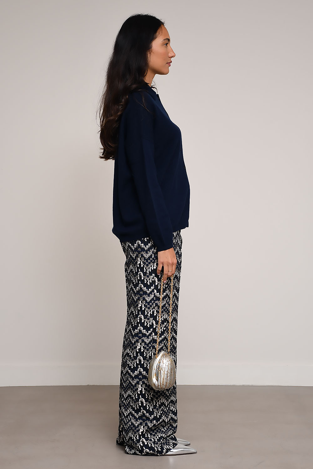 AVDW - Monta fitted printed pantalon