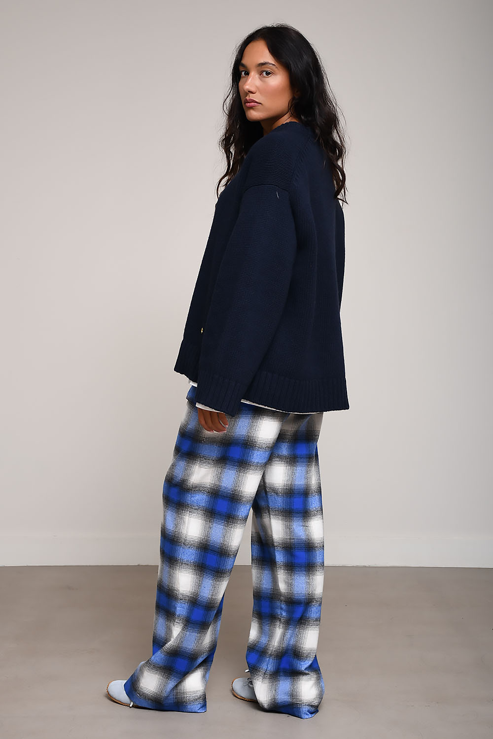 Vera checkered pantalon