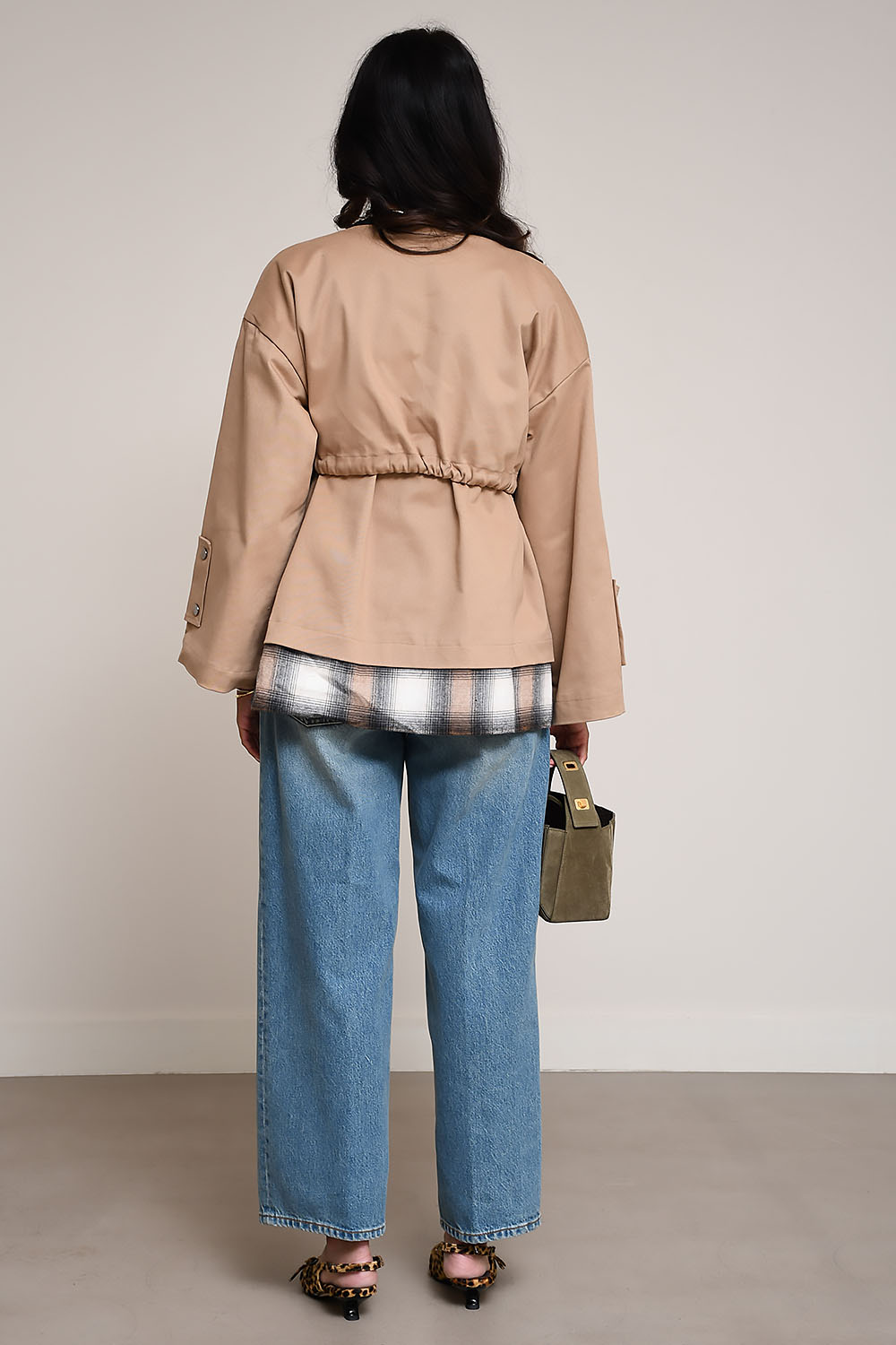 Mira gabardine jacket