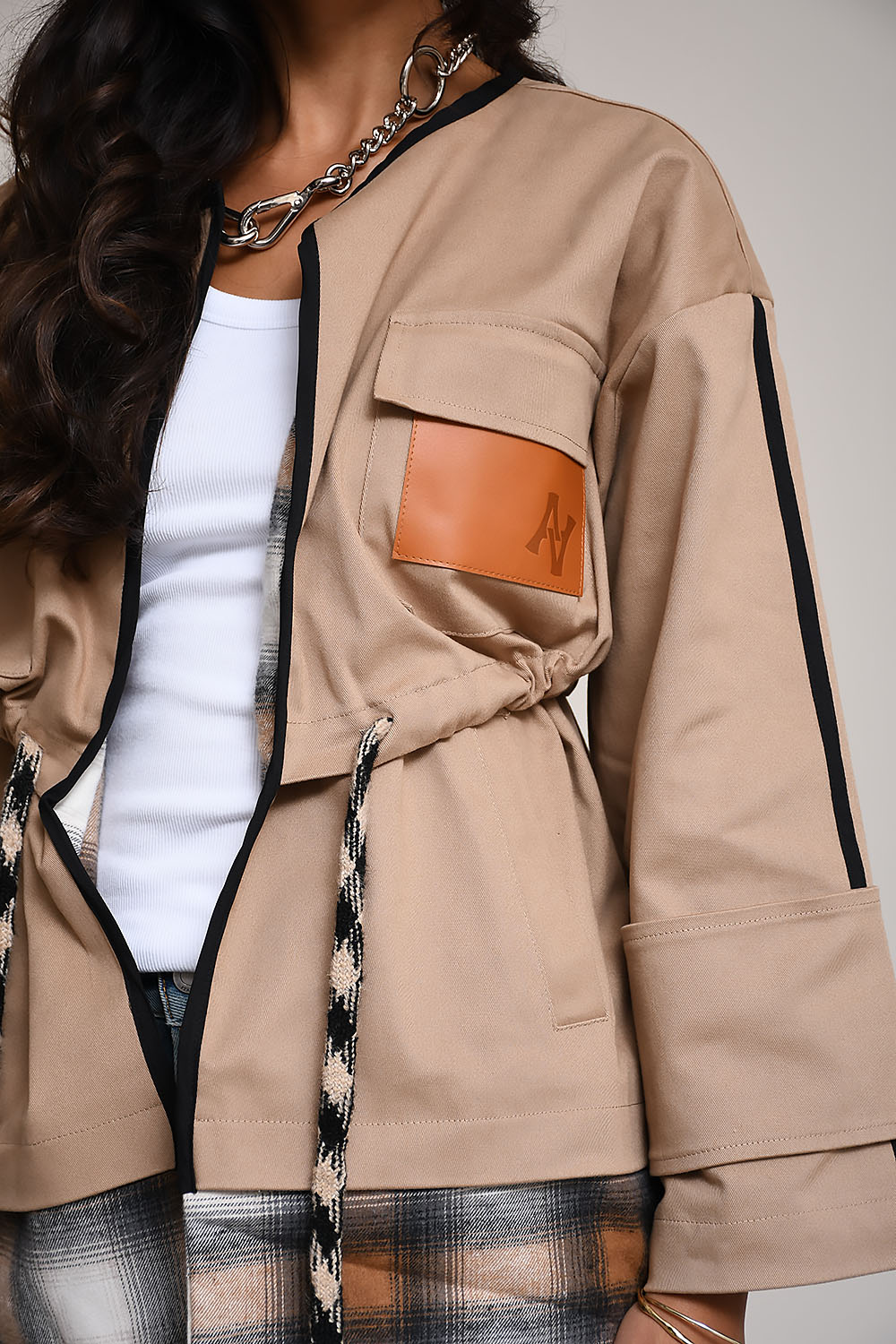 Mira gabardine jacket