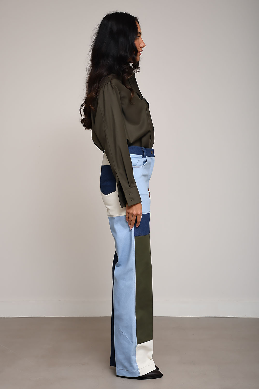 AVDW - Dennis patchwork pantalon