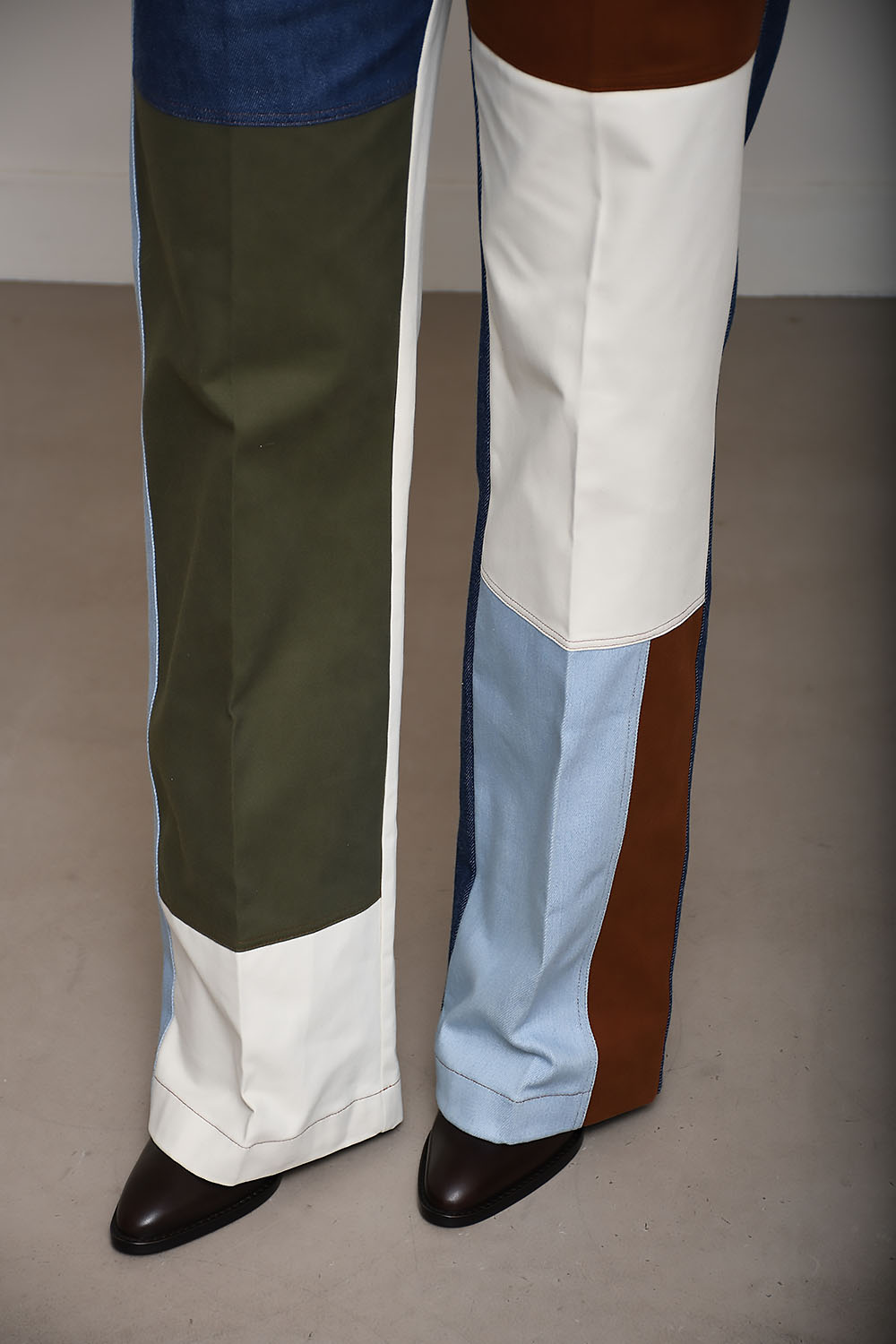 Dennis patchwork pantalon