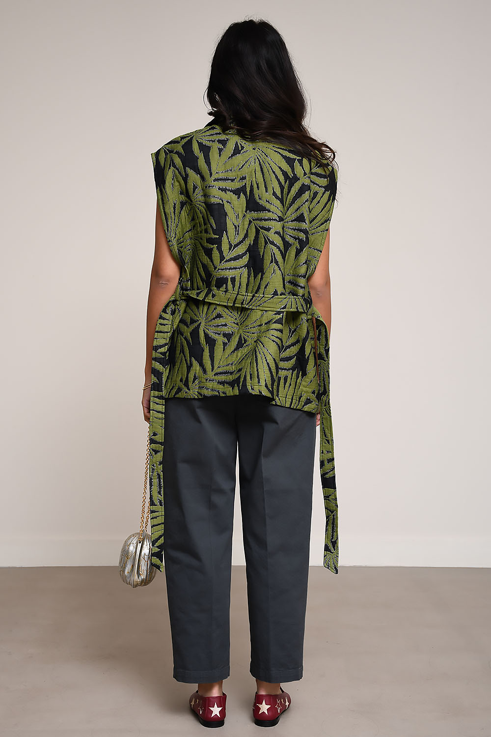 Hashy sleeveless blazer