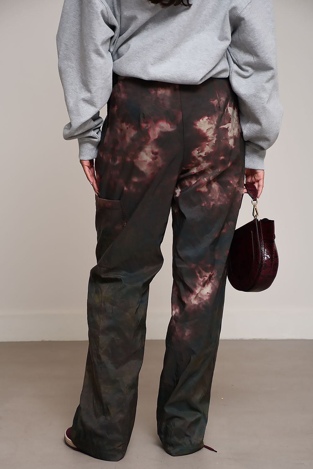 Taffy tie dye oversized pantalon