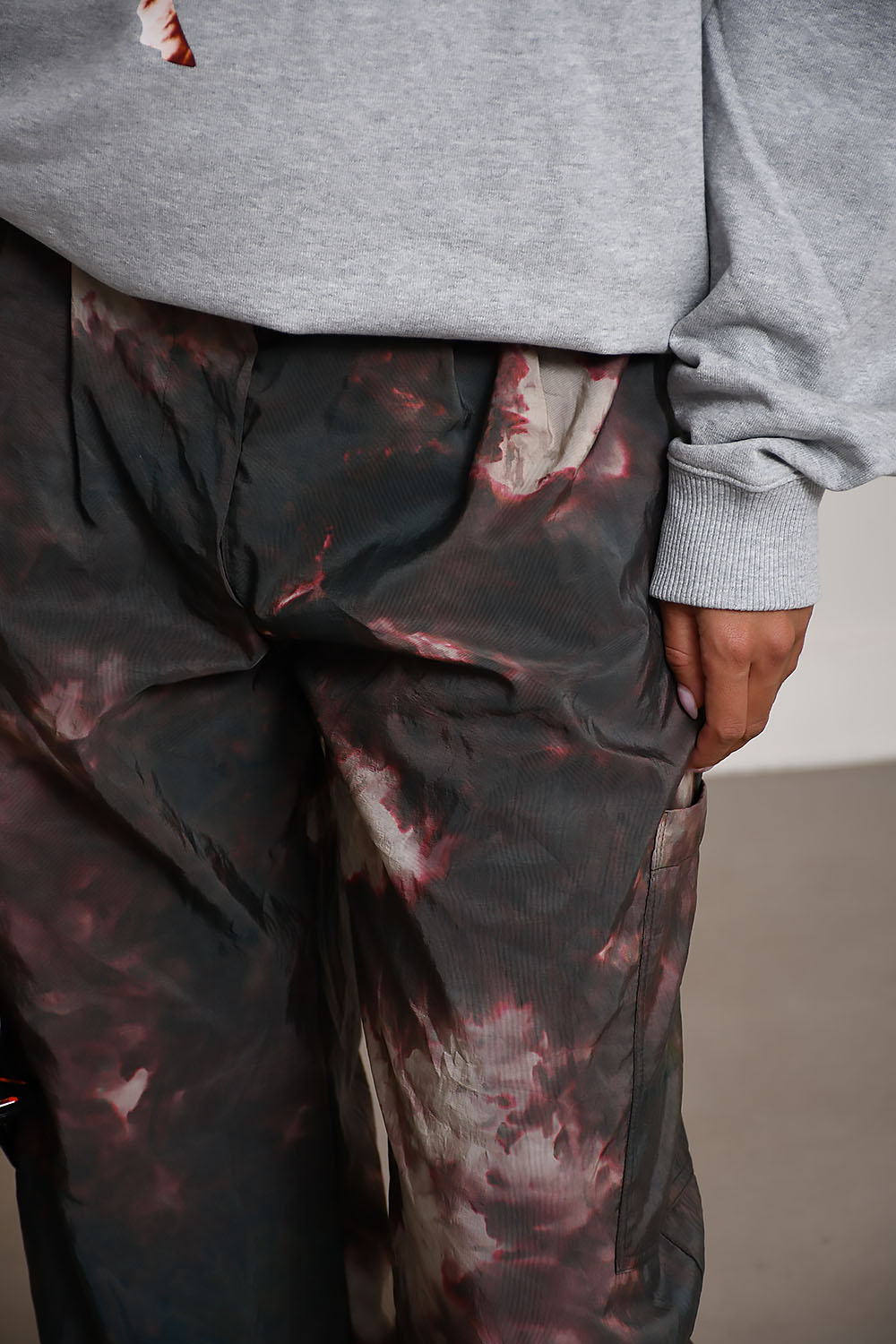 Taffy tie dye oversized pantalon