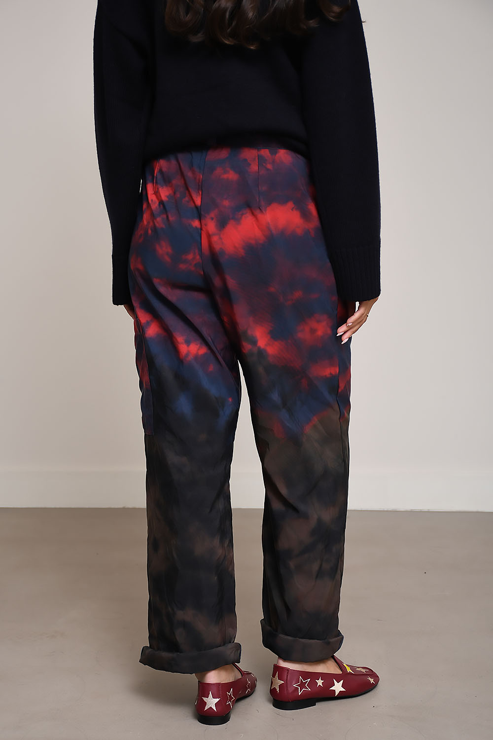 Taffy tie dye oversized pantalon