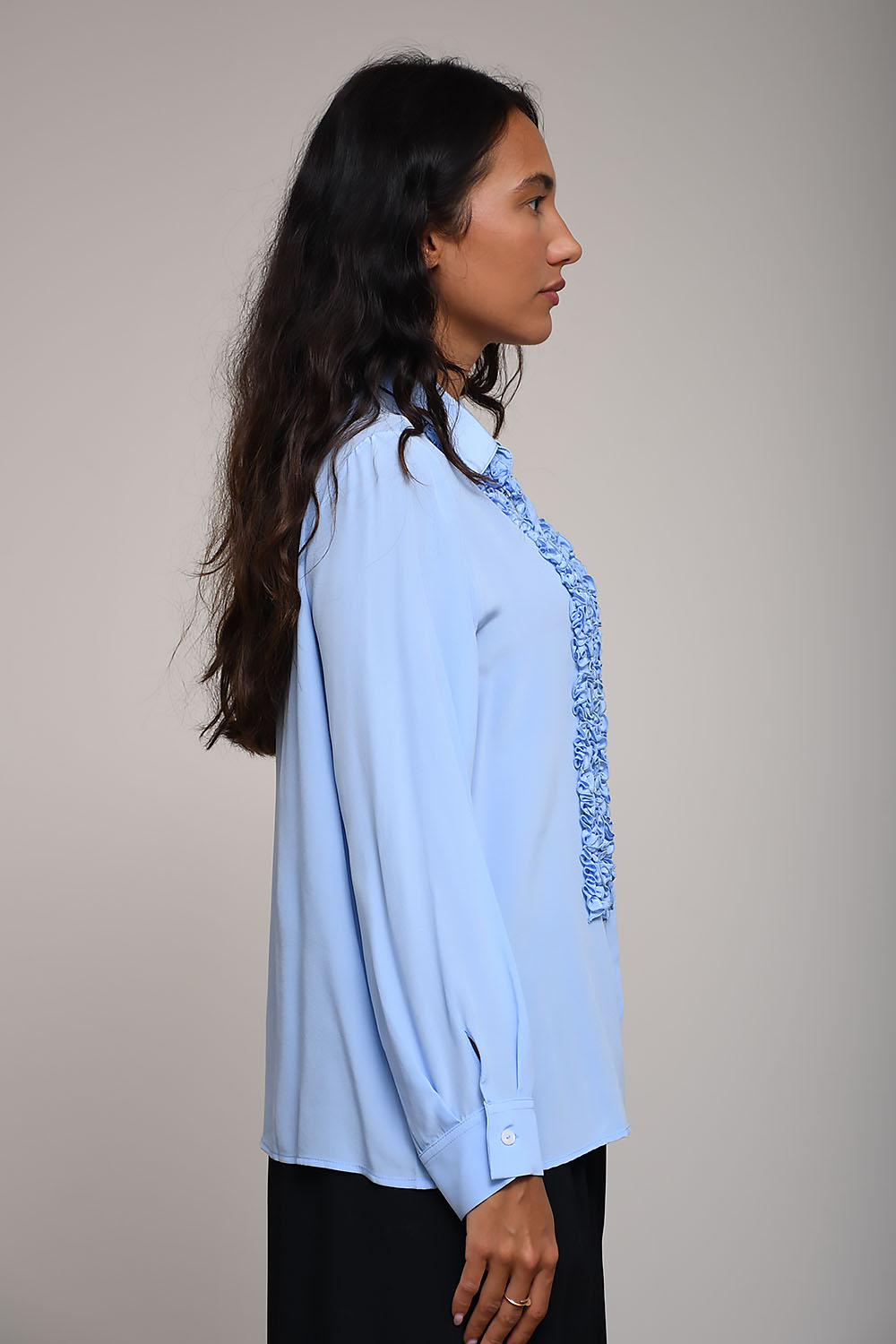 AVDW - Ruffy silk shirt