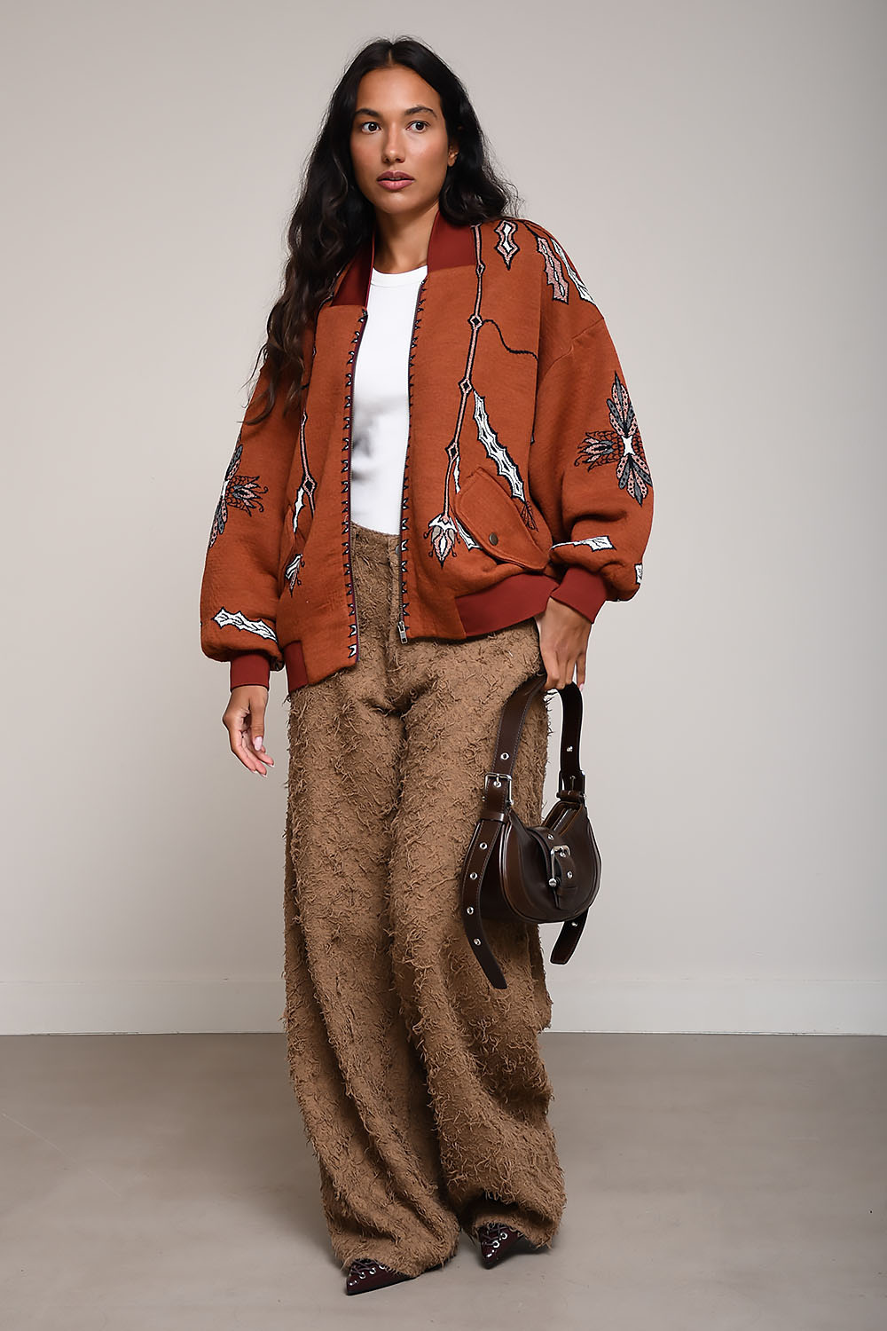 AVDW - Fiori wool bomber