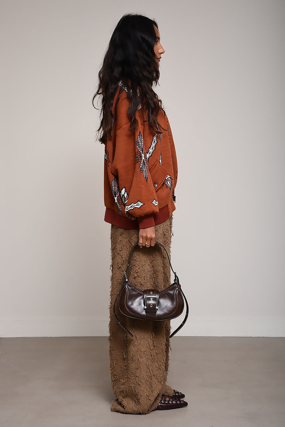 AVDW - Fiori wool bomber