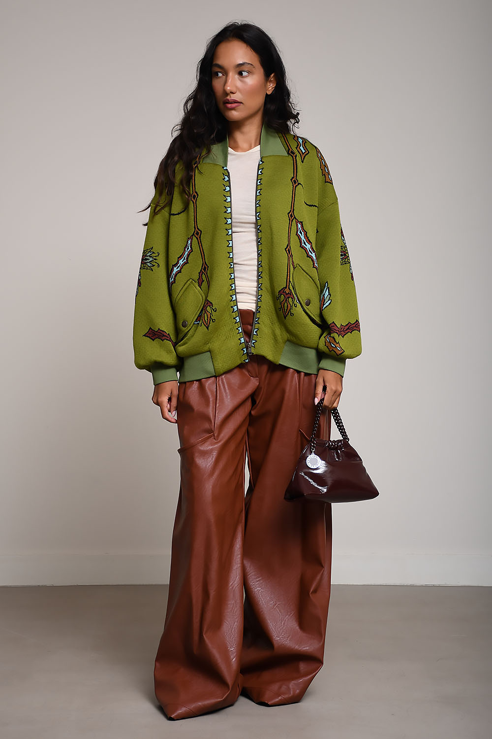 AVDW - Fiori wool bomber