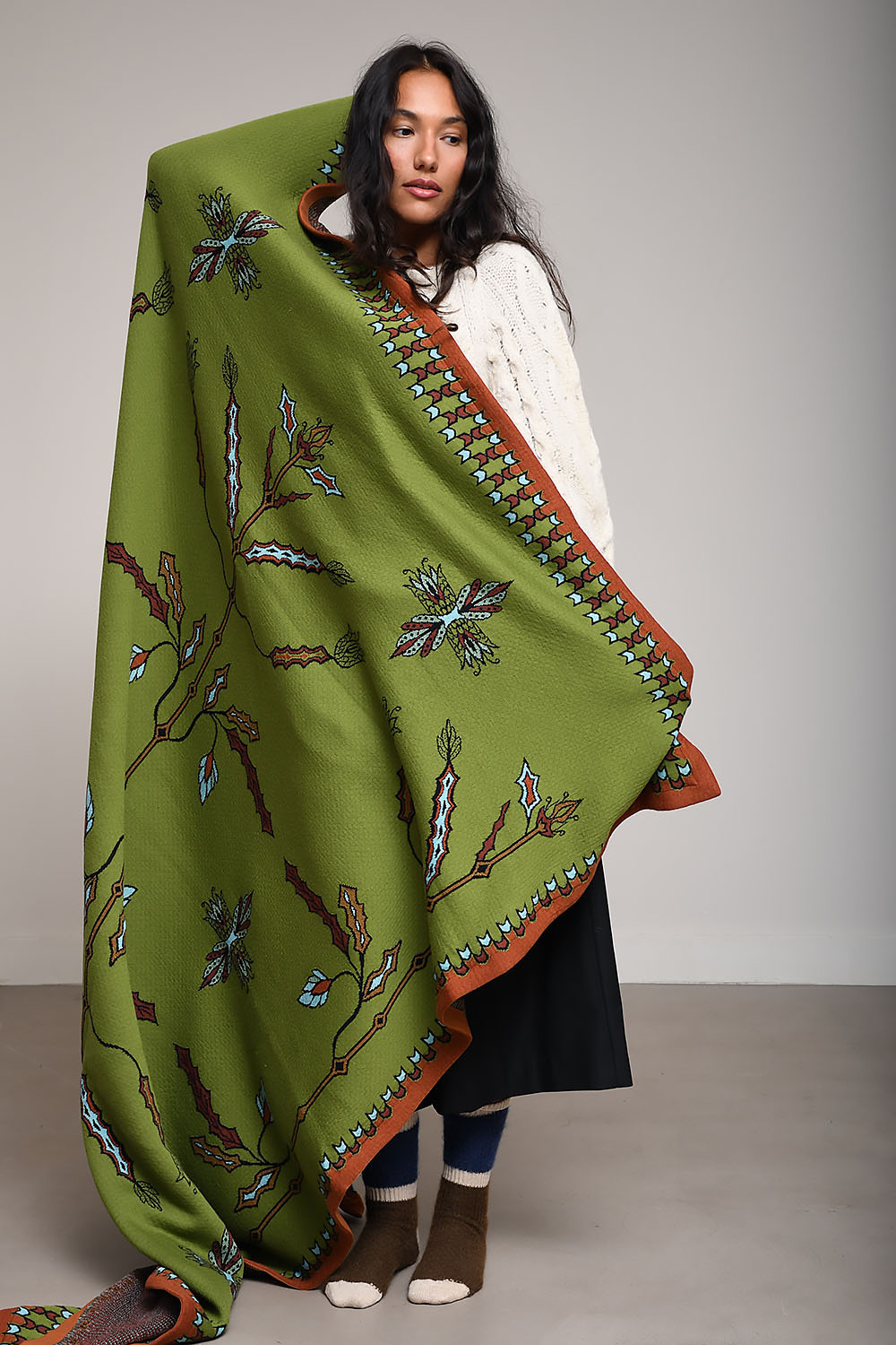 AVDW - Folha wool plaid