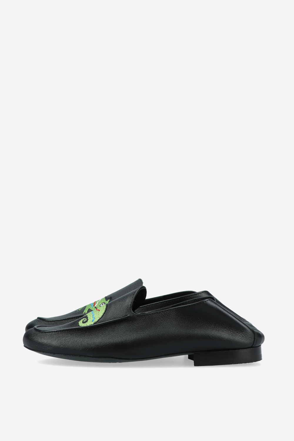 Gekko embroidered leather loafers