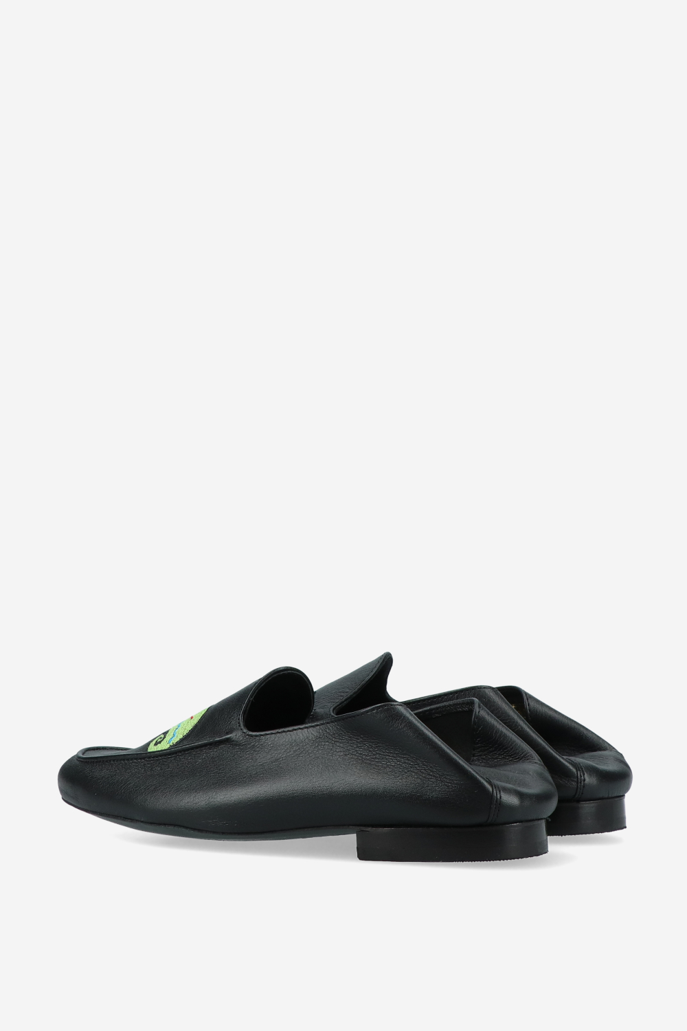 Gekko embroidered leather loafers