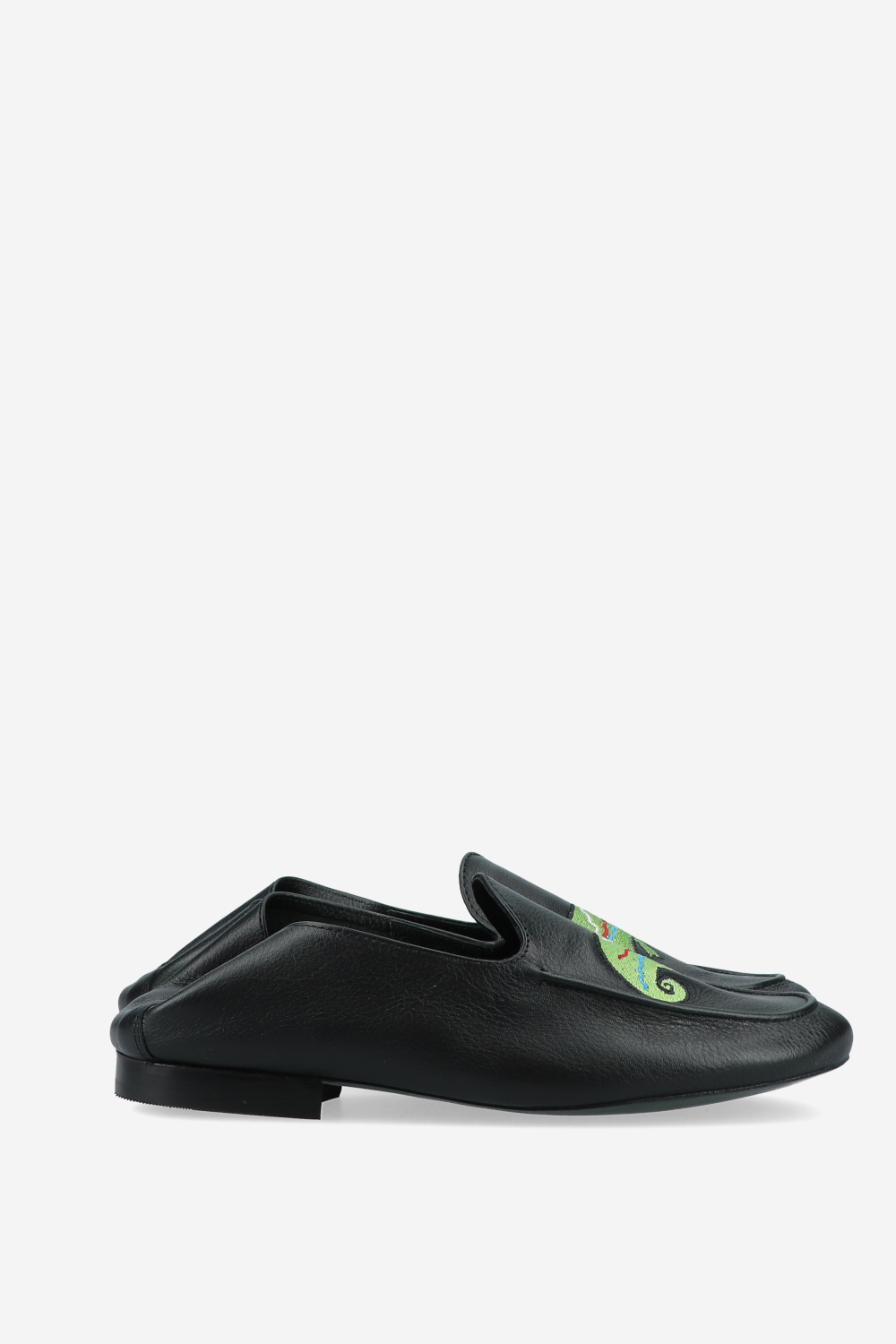 Gekko embroidered leather loafers