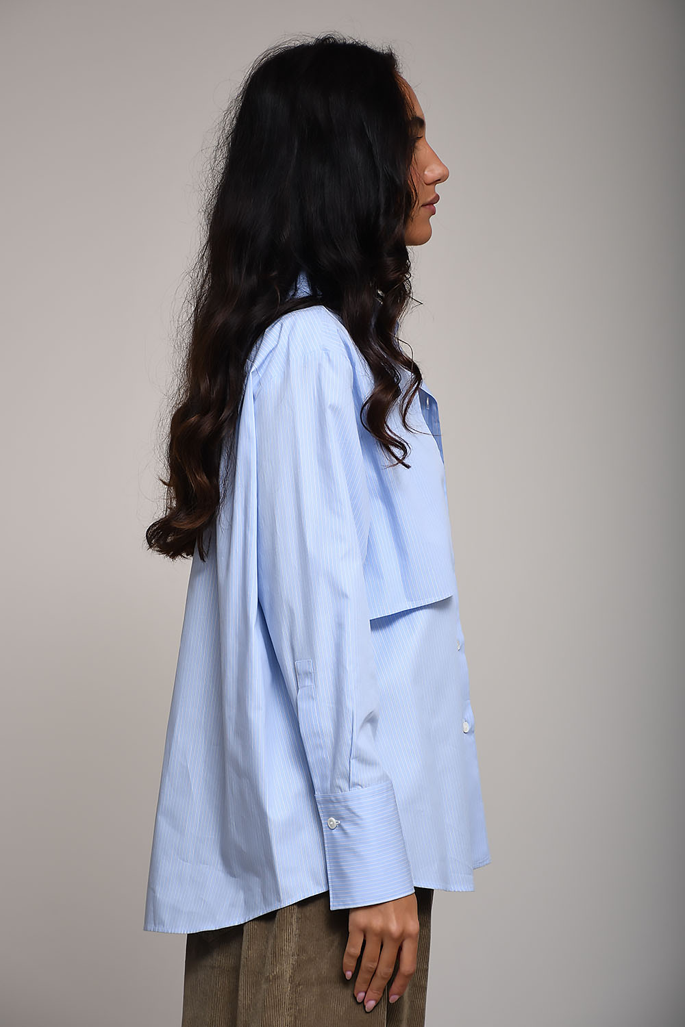 Academia - Era striped cotton shirt