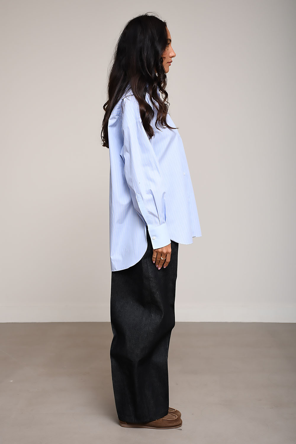 Academia - Giorgina striped cotton shirt