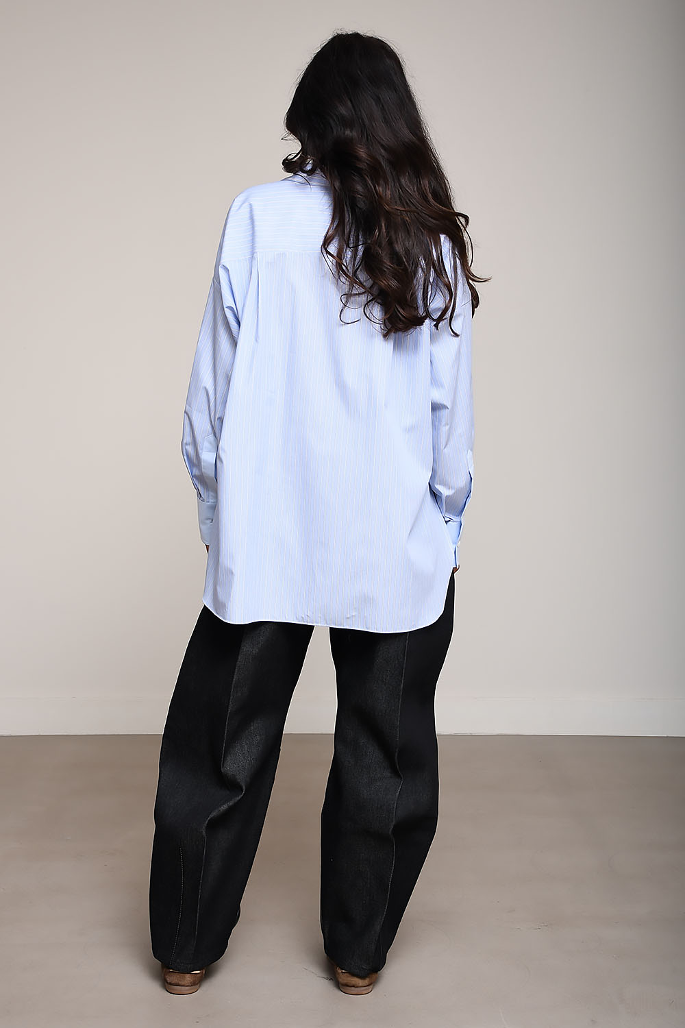 Giorgina striped cotton shirt