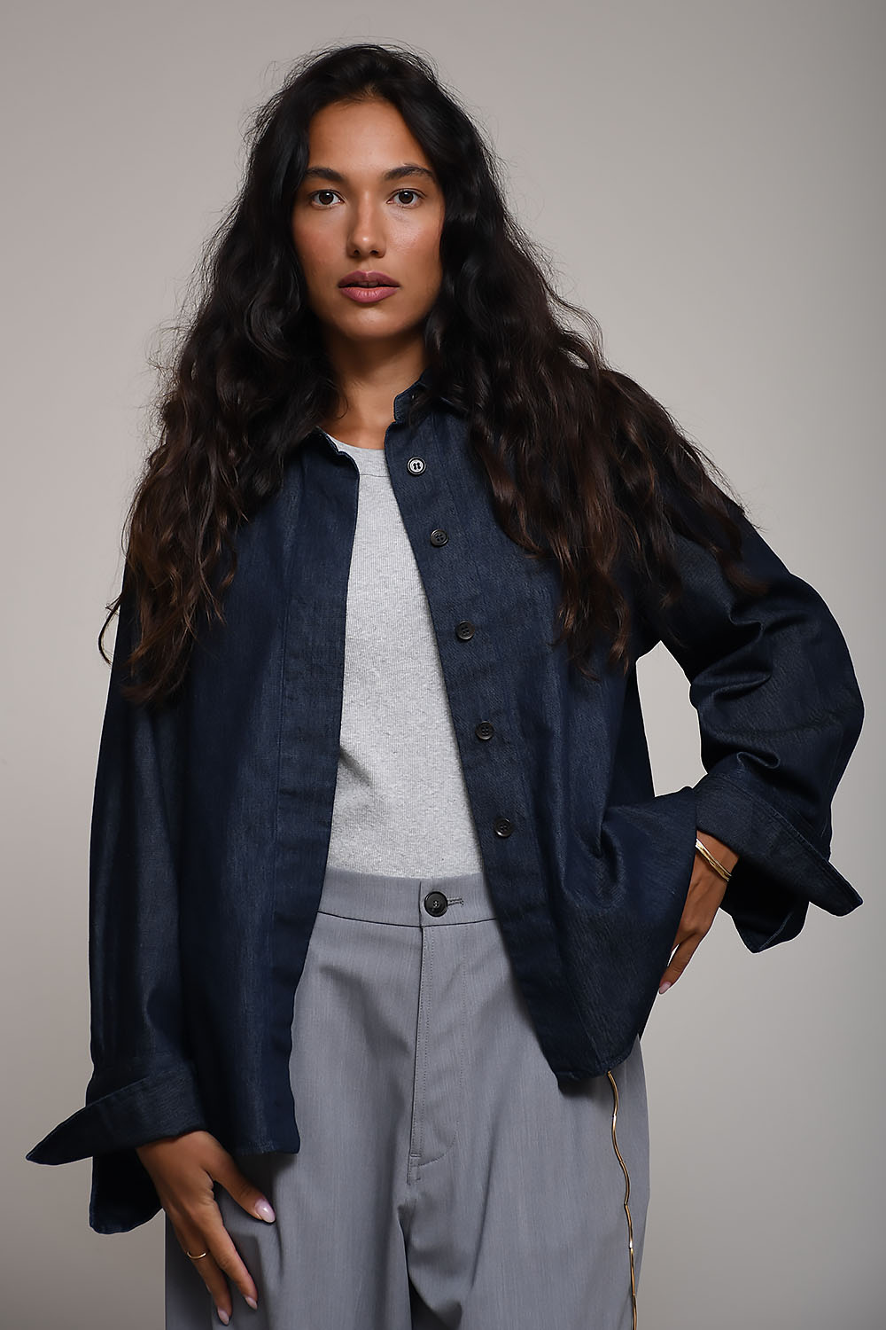 Academia - Lisa denim shirt